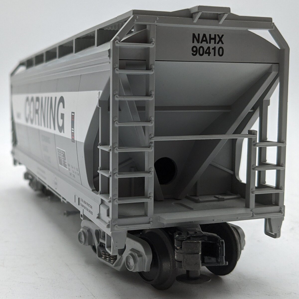 MTH 20-97489 O Corning 2-Bay Centerflow Hopper Car #90410 VG/Box