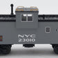MTH 20-91076 O Gauge New York Central Extended Vision Caboose #23010 EX/Box