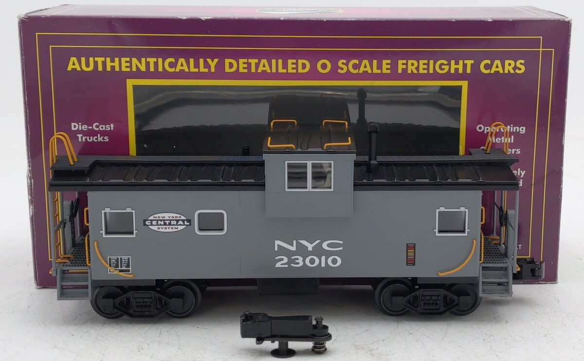 MTH 20-91076 O Gauge New York Central Extended Vision Caboose #23010 EX/Box