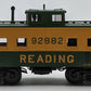 MTH 20-91653 O Reading Center Cupola Steel Caboose #92882 LN/Box