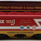 MTH 20-97961 O CSX First Responders 2-Bay Centerflow Hopper #343 EX/Box