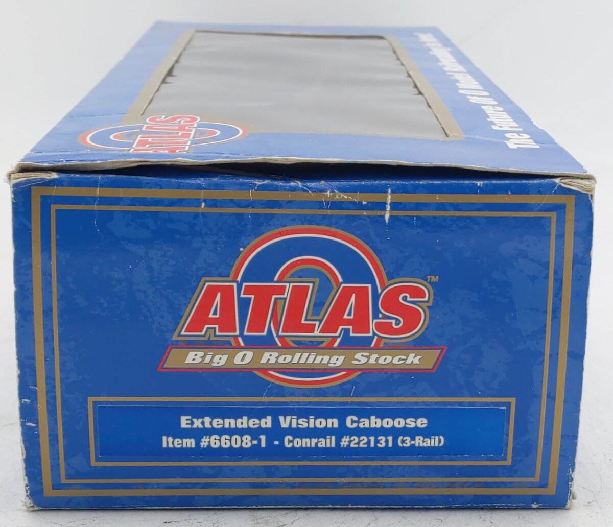 Atlas 6608-1 O Gauge Conrail Extended Vision Caboose #22131 (3-Rail) EX/Box