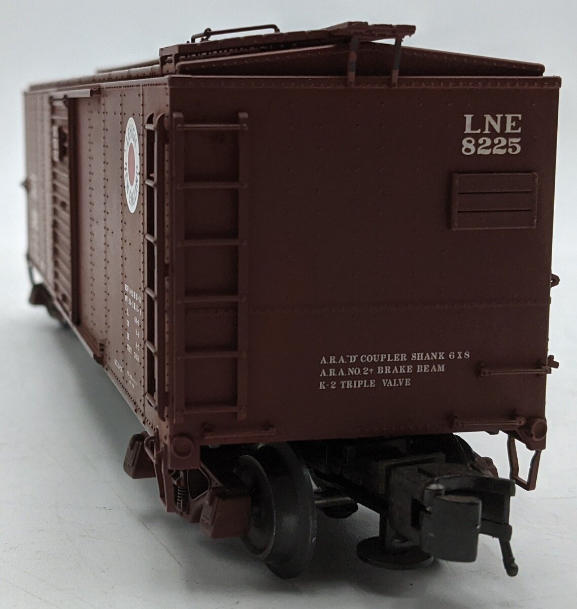 Atlas 3001905-2 O 1923 ARA 40' Steel Box Car Lehigh & New England #8225/Box