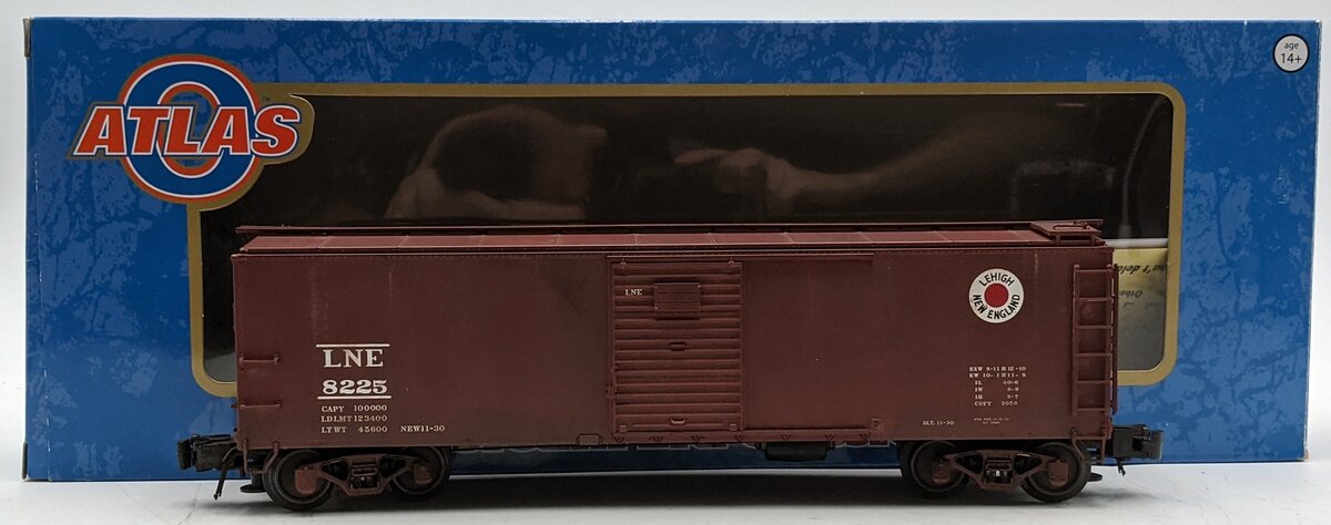 Atlas 3001905-2 O 1923 ARA 40' Steel Box Car Lehigh & New England #8225/Box