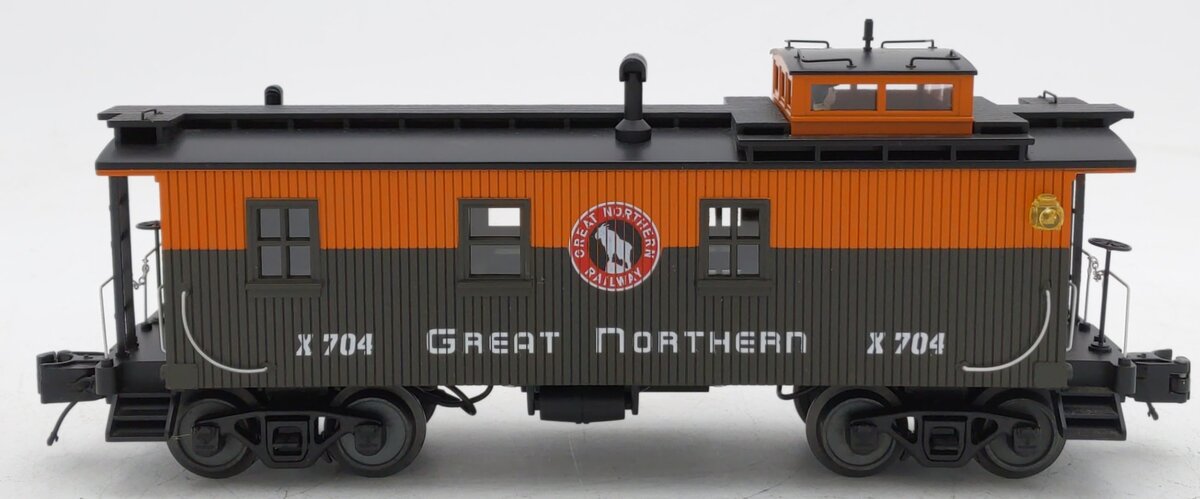 MTH 30-77253 O Great Northern Woodside Caboose #704 EX/Box