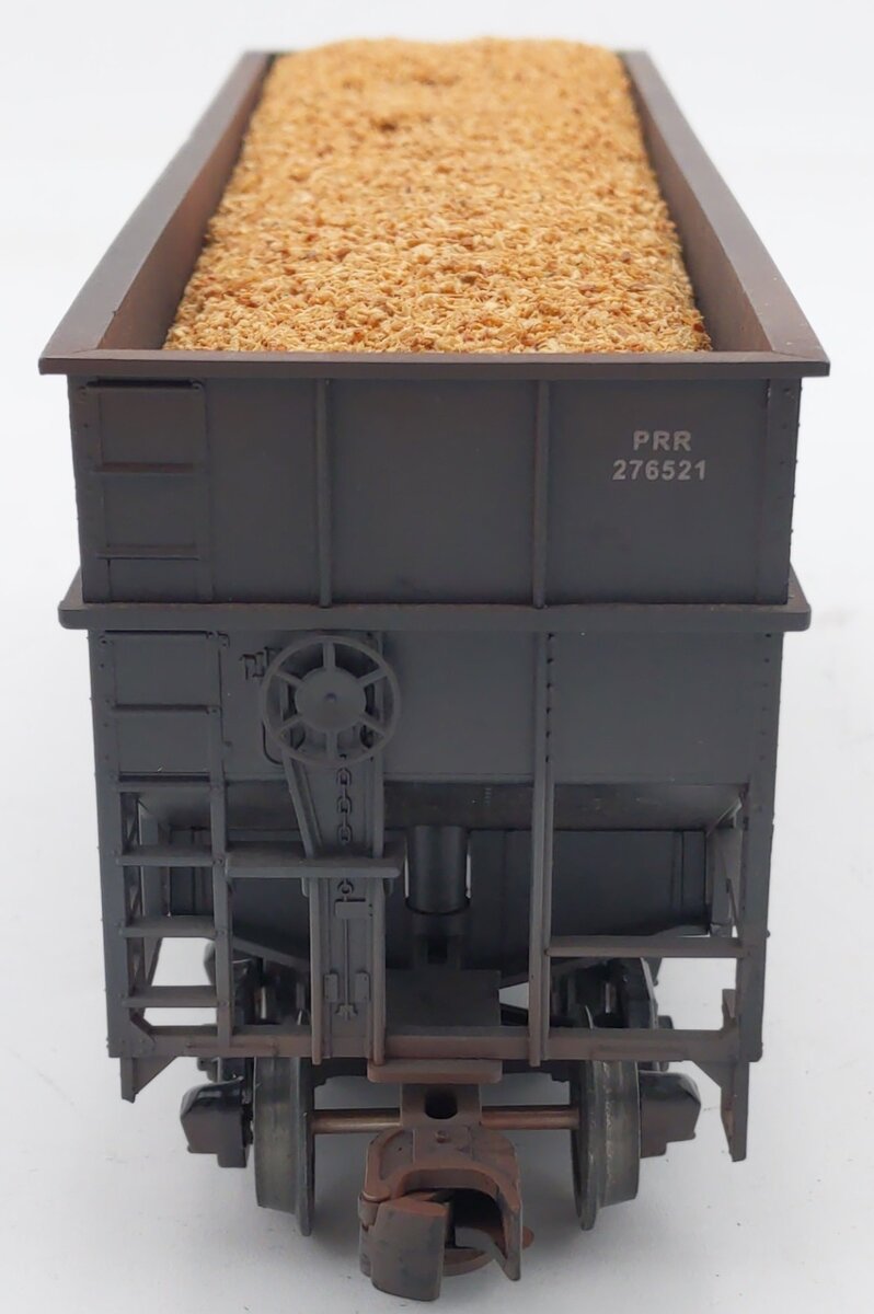 Weaver U27007LD O Gauge Pennsylvania Railroad Wood Chip Car #276500 (Custom)/Box