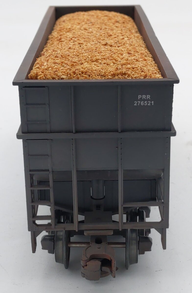 Weaver U27007LD O Gauge Pennsylvania Railroad Wood Chip Car #276500 (Custom)/Box