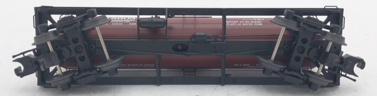 Atlas 3003846-1S O Gauge Pennsylvania 8,000 Gallon Tank Car #498605 (3 Rail) EX/Box