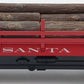 MTH 30-79451 O Gauge Santa Fe Operating Log Dump Car #187340 EX/Box