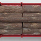 MTH 30-79451 O Gauge Santa Fe Operating Log Dump Car #187340 EX/Box
