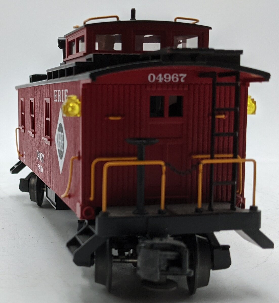 MTH 20-91068 O Erie 35' Woodsided Caboose #04967 EX/Box
