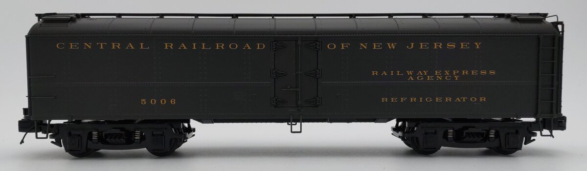 MTH 20-94072 O Gauge Jersey Central R50B Express Refrigerator Car #5006 LN/Box