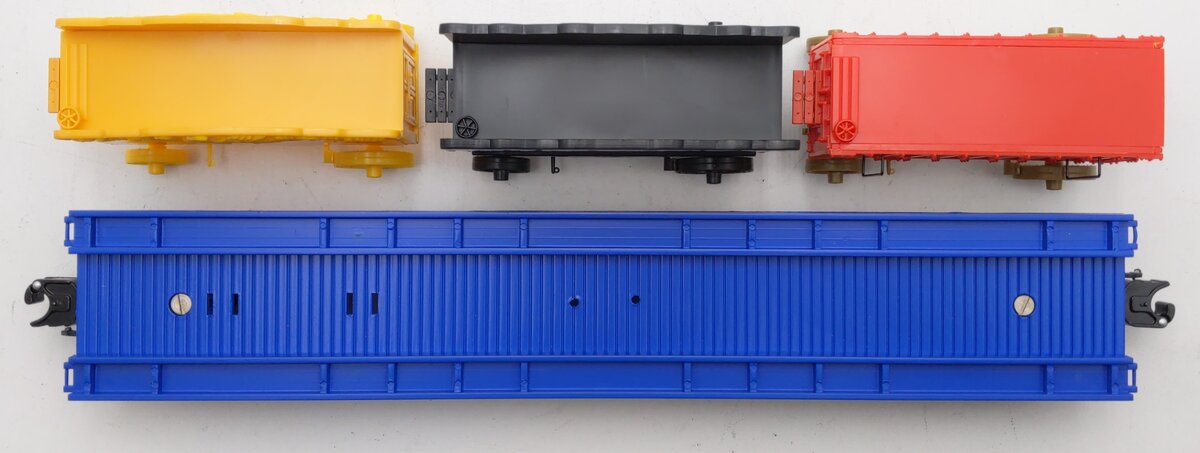 K-Line 6-22656 O Ringling Bros Flatcar #66 W/ 3 Circus Wagons EX/Box