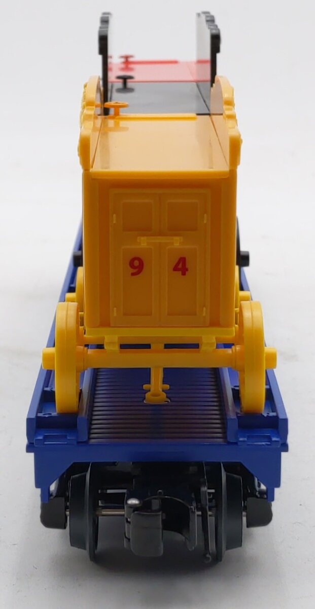 K-Line 6-22656 O Ringling Bros Flatcar #66 W/ 3 Circus Wagons EX/Box