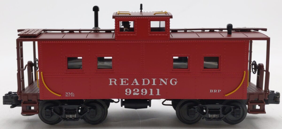 MTH 30-7017F O Gauge Reading Steel Caboose #92911 EX/Box