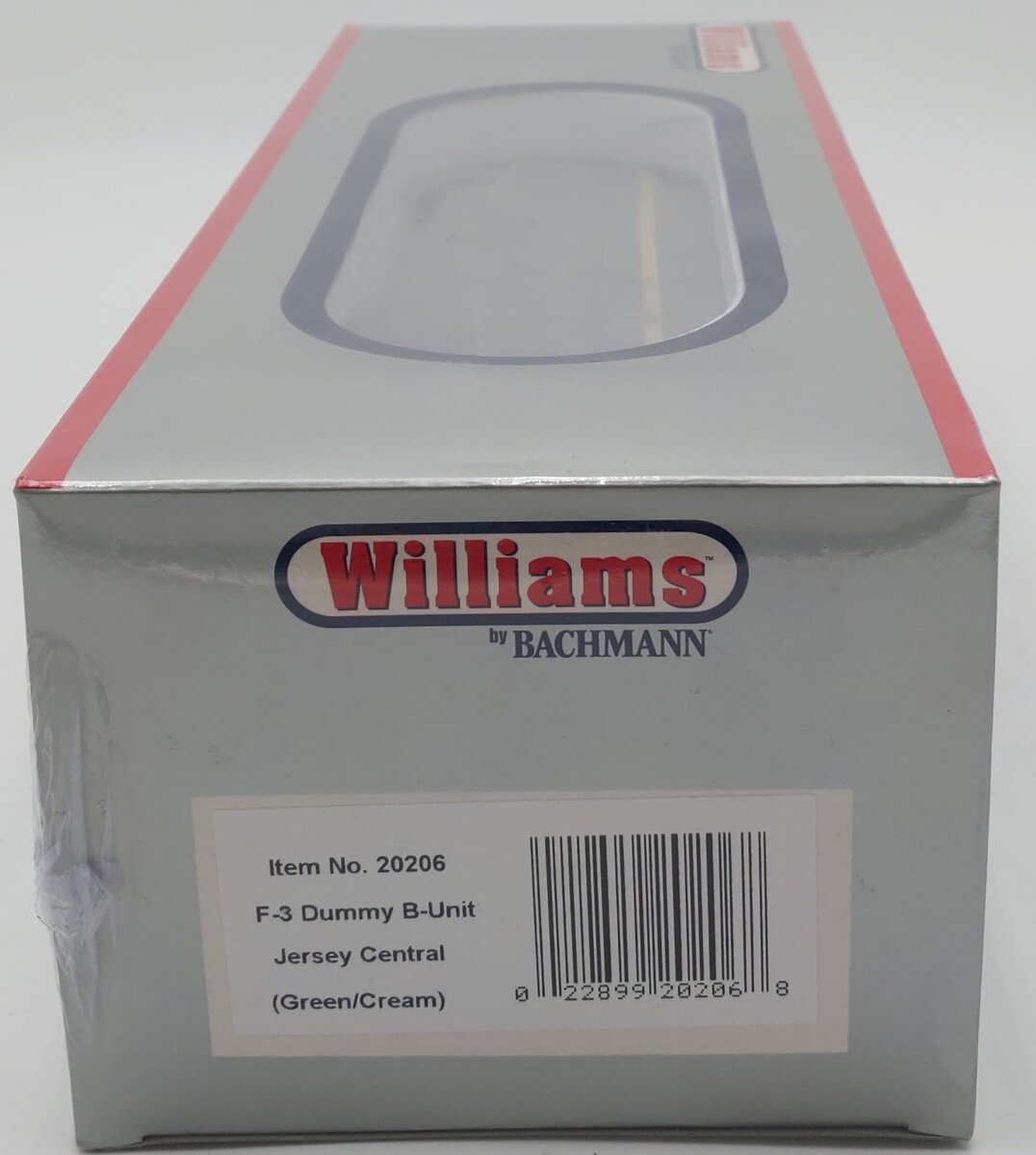 Williams 20206 O Jersey Central Lines EMD F3B Non-Powered Diesel Locomotive NIB
