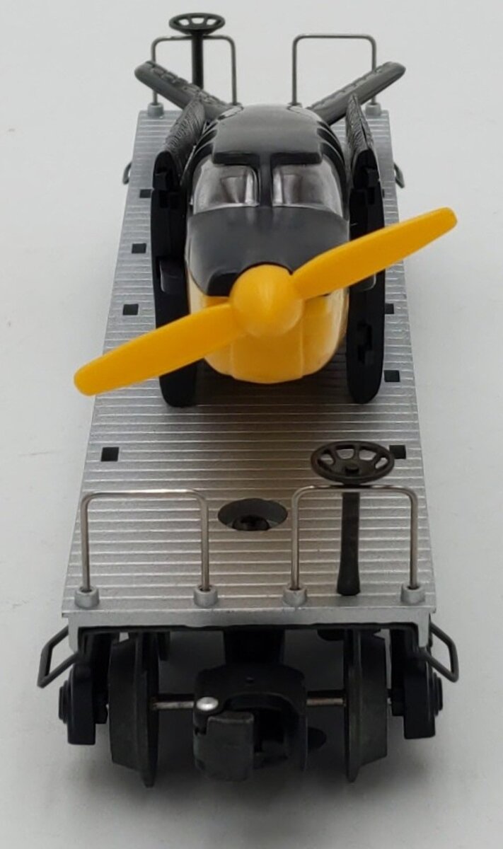 Lionel 6-19430 O Gauge AT&SF Flatcar # 6411 w/Beechcraft Bonanza LN/Box