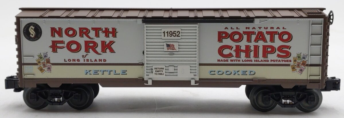 Lionel 6-84598 O Sidor's North Fork Potato Chips Boxcar #11952 EX/Box