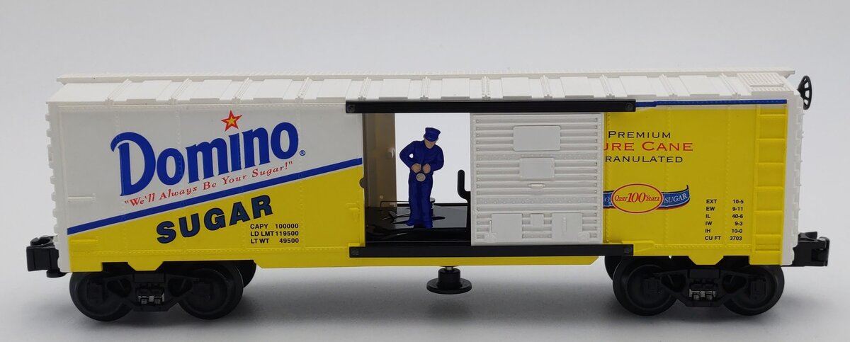 Lionel 6-26864 O Gauge Domino Sugar Operating Boxcar LN/Box