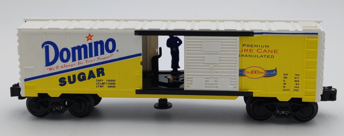 Lionel 6-26864 O Gauge Domino Sugar Operating Boxcar LN/Box