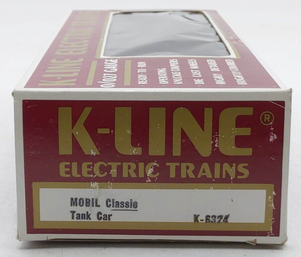 K-Line K6324 O Gauge Mobil Single Dome Tank Car EX/Box