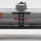 K-Line K6324 O Gauge Mobil Single Dome Tank Car EX/Box