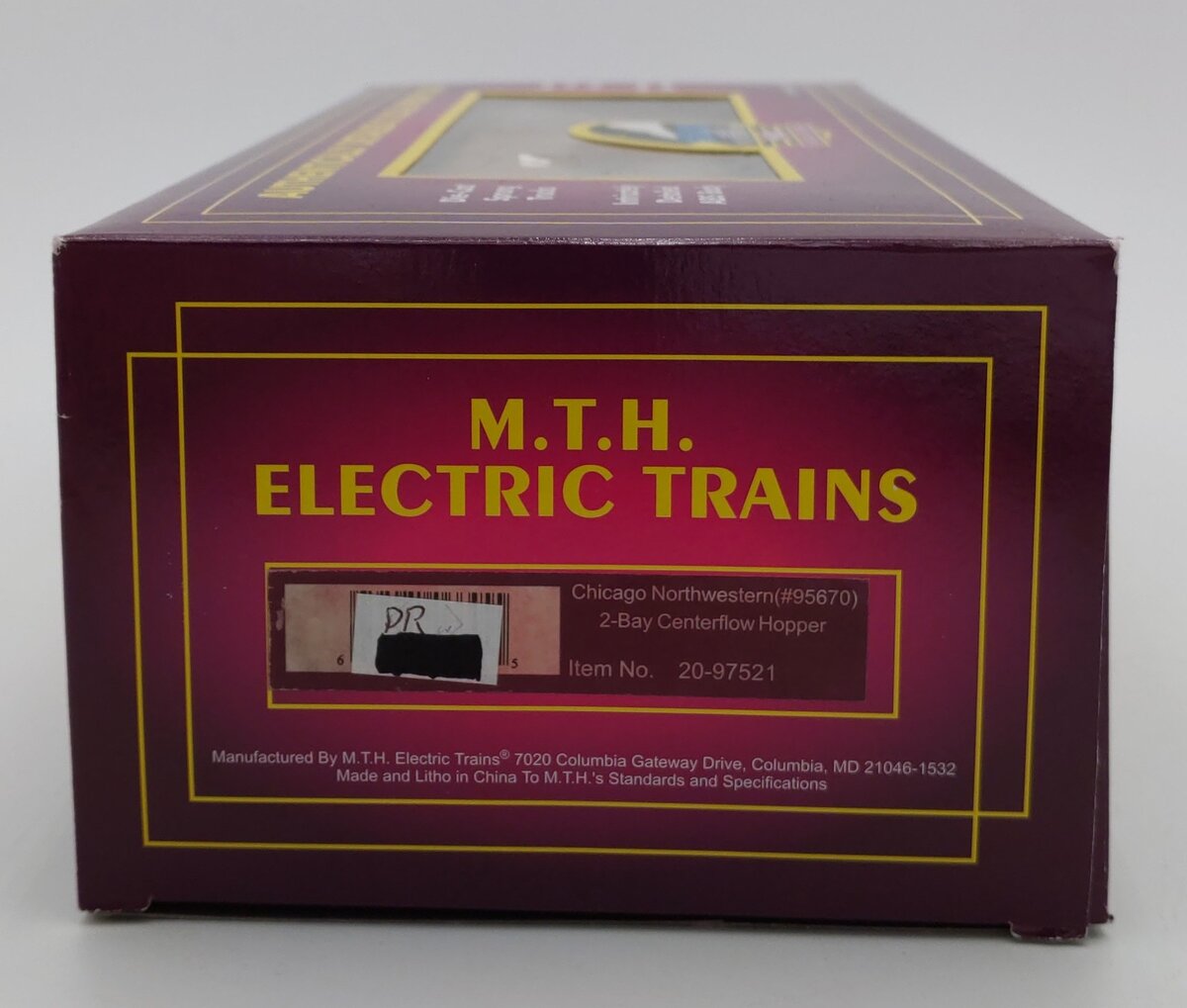 MTH 20-97521 Chicago and Northwestern 2-Bay Hopper #95667 EX/Box