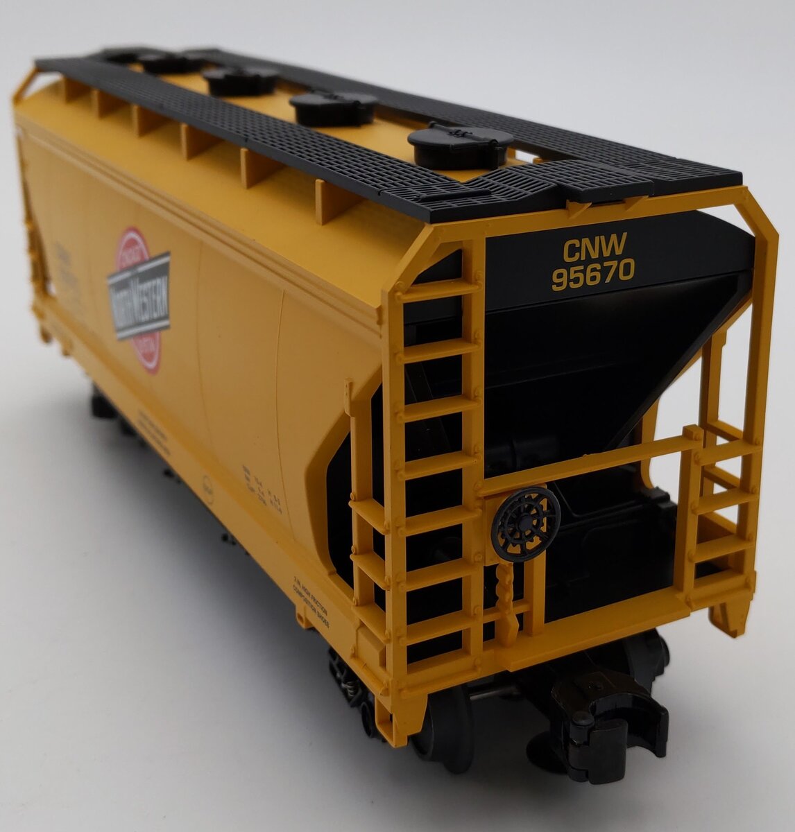 MTH 20-97521 Chicago and Northwestern 2-Bay Hopper #95667 EX/Box