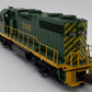 Weaver 7560-LP O Reading GP38-2 Diesel Locomotive #3412 - 3 Rail EX/Box