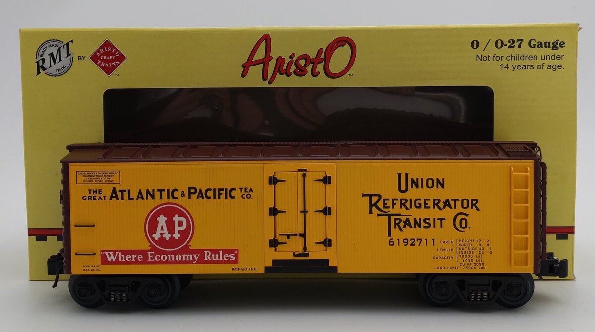 RMT 9619927B O Gauge A&P Foods Woodside Reefer #6192711 LN/Box