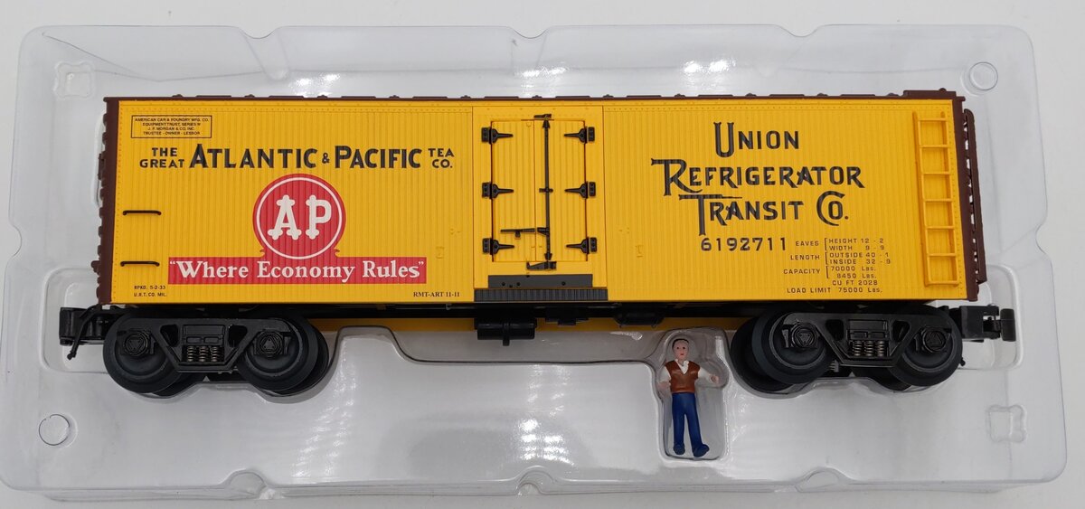 RMT 9619927B O Gauge A&P Foods Woodside Reefer #6192711 LN/Box