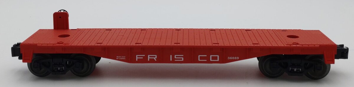 Lionel 6-36089 Frisco Flatcar w/Red & White Airplane EX/Box