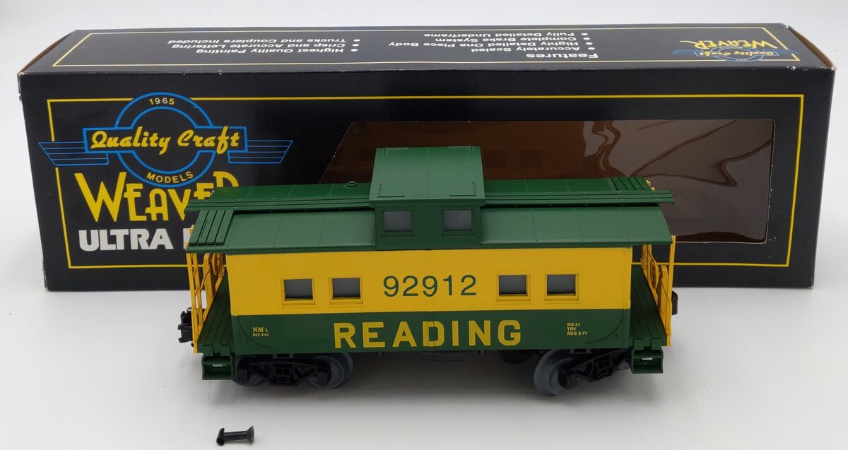 Weaver U2917 O Reading Northeastern Caboose #92912 EX/Box