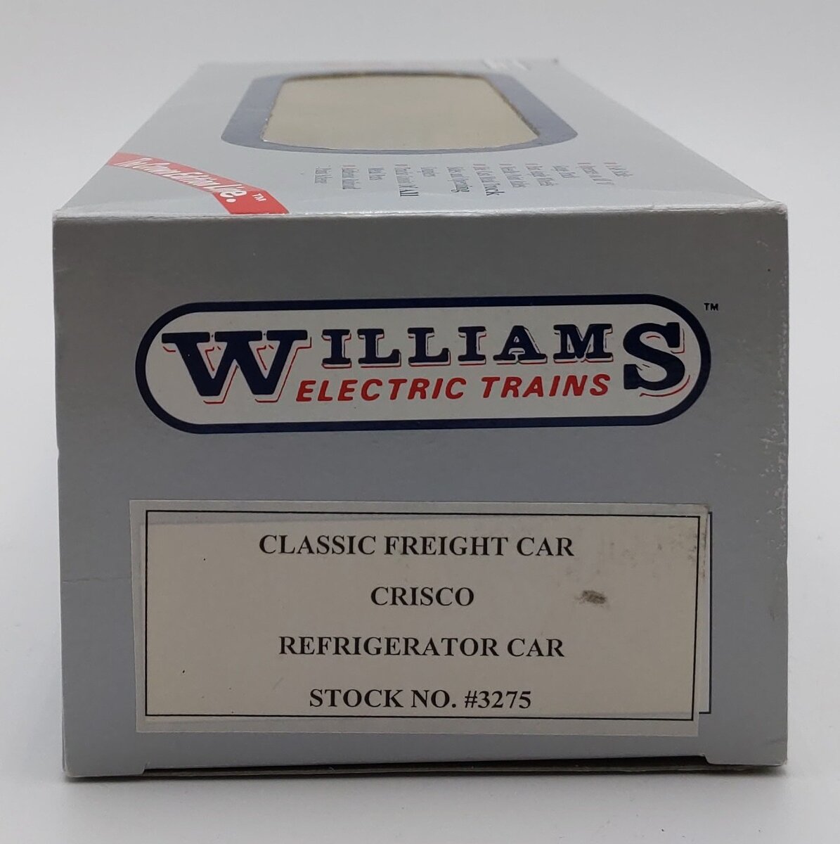 Williams 3275 Crisco Refrigerator Car #4181 EX/Box