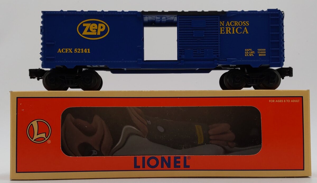 Lionel 6-52141 ZEP Manufacturing Boxcar LN/Box