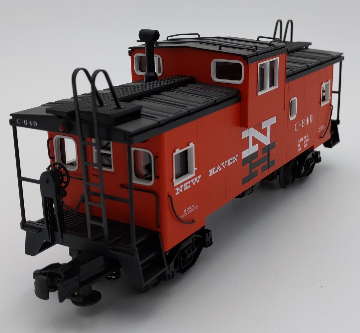MTH 20-91021 New Haven Extended Vision Caboose #C-649 LN/Box