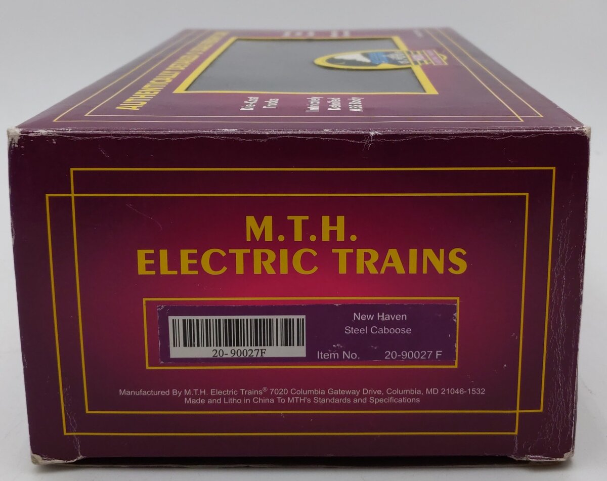 MTH 20-90027F O Gauge New Haven Steel Caboose #C-667 LN/Box