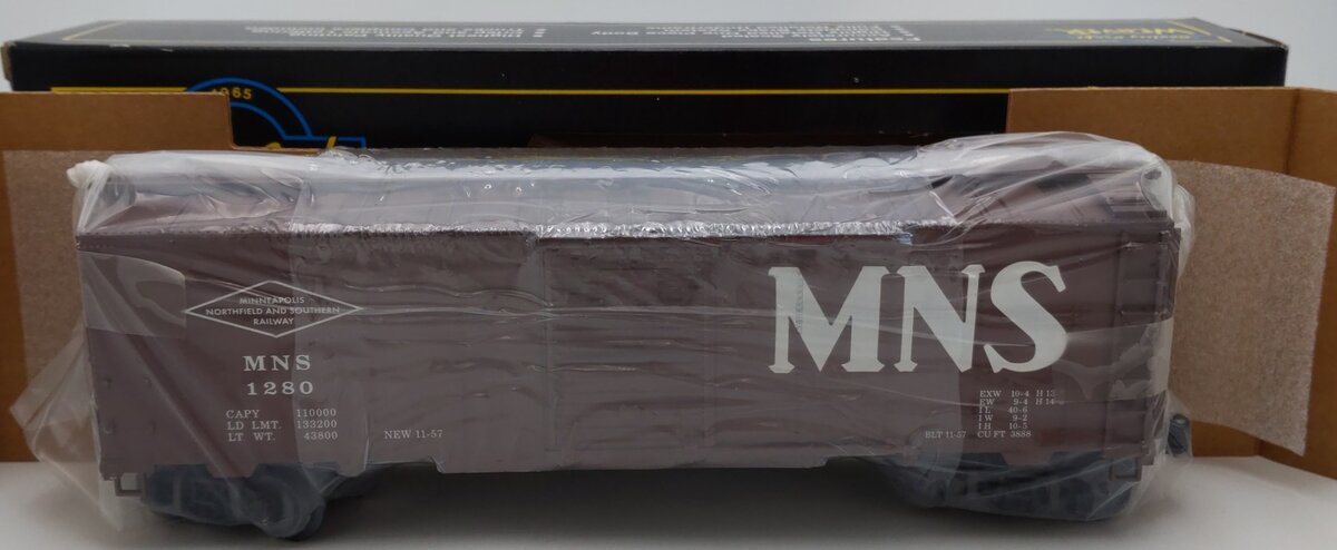 Weaver ES-08M06 O Gauge MNS Eastem States Limited Boxcar #1280 LN/Box