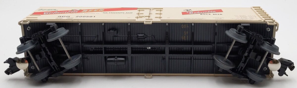 Weaver U3172LD O Gauge Columbia Beer Woodside Reefer #200501(3Rail) LN/Box