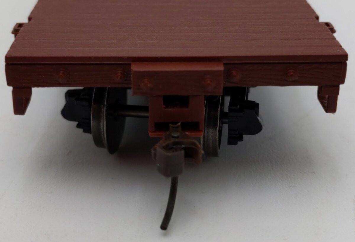 Bachmann 27399 On30 Oxide Red Painted Unlettered Flat Cars EX/Box