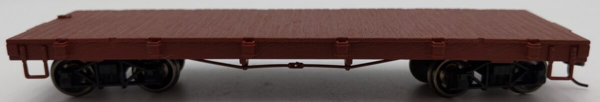 Bachmann 27399 On30 Oxide Red Painted Unlettered Flat Cars EX/Box