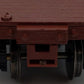 Bachmann 27399 On30 Oxide Red Painted Unlettered Flat Cars EX/Box