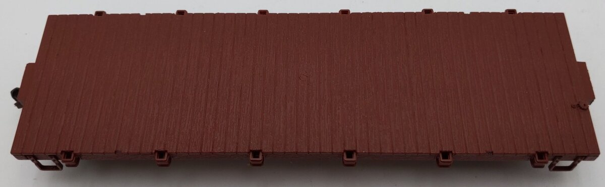 Bachmann 27399 On30 Oxide Red Painted Unlettered Flat Cars EX/Box