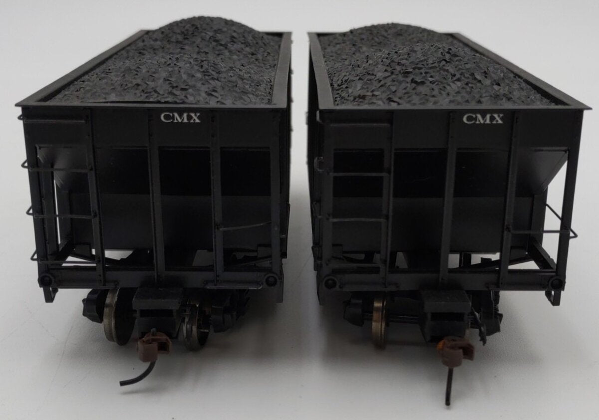 Bachmann 27962 On30 Colorado Mining Company 2-Bay Steel Hoppers (Set of 2) EX/Box