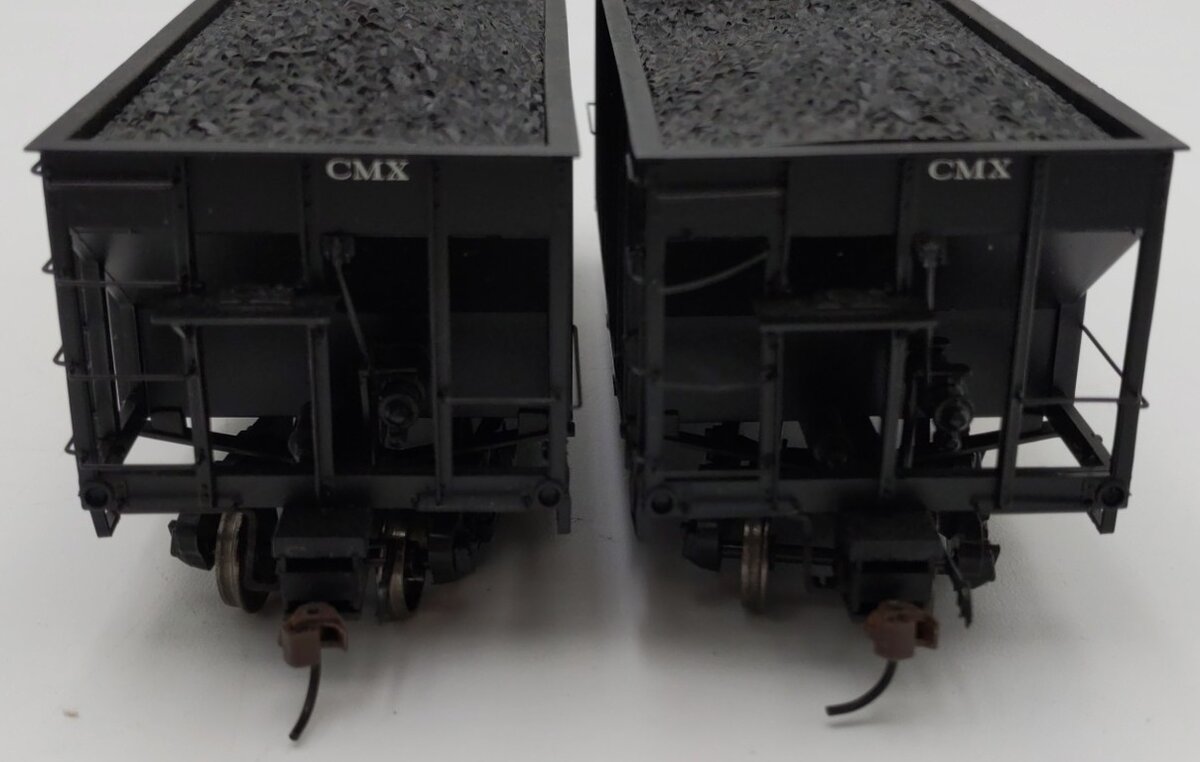 Bachmann 27962 On30 Colorado Mining Company 2-Bay Steel Hoppers (Set of 2) EX/Box