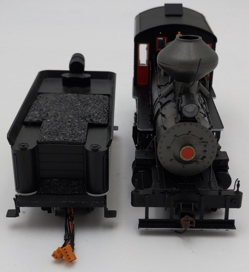 Bachmann 25998 On30 Painted & Unlettered 2-8-0 Steam Locomotive & Tender w/DCC EX/Box