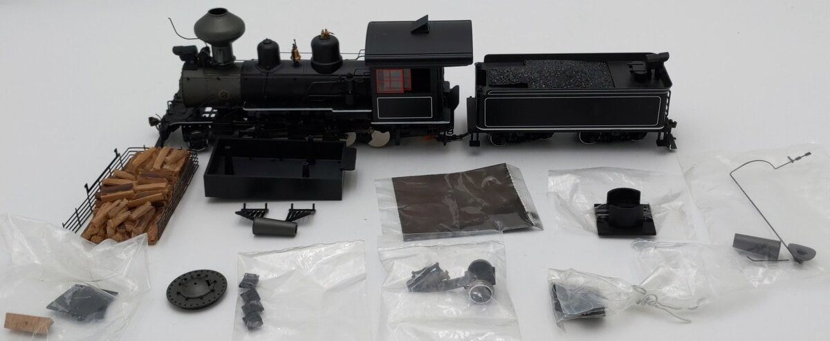 Bachmann 25998 On30 Painted & Unlettered 2-8-0 Steam Locomotive & Tender w/DCC EX/Box