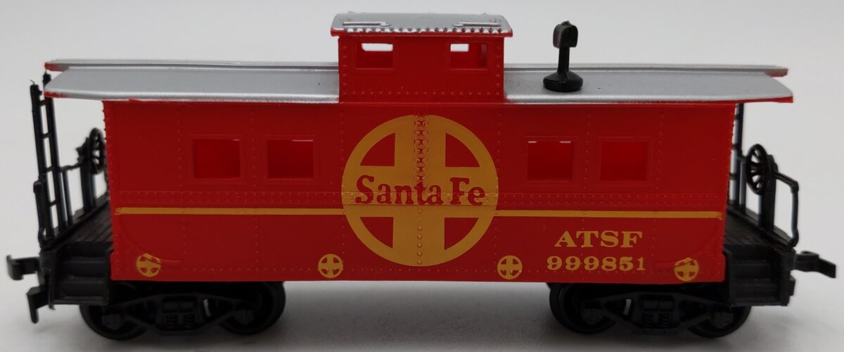 Life Like 8552 HO Scale Santa Fe AT&SF Caboose #999851 EX/Box
