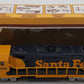 Life Like 3500 HO Santa Fe Powered Diesel Locomotive EX/Box