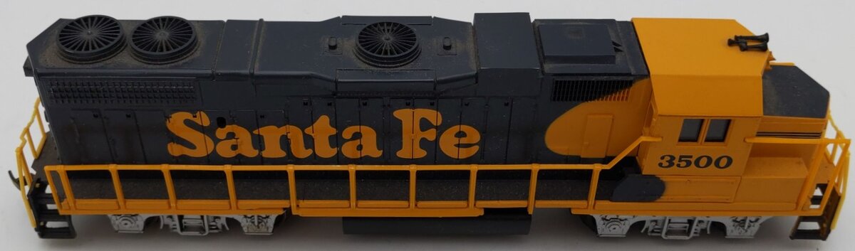 Life Like 3500 HO Santa Fe Powered Diesel Locomotive EX/Box
